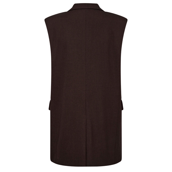 Copenhagen Muse CMTAILOR Vest, Coffee Bean Melange 